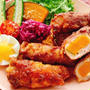 南瓜とチーズの肉巻き(動画レシピ)/Pumpkin and cheese with meat roll.