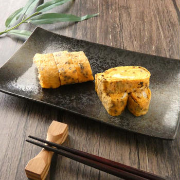 お弁当におかずに！「塩昆布の卵焼き」