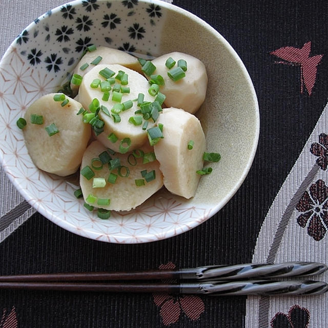 とっくり芋の煮物 By Valseedさん レシピブログ 料理ブログのレシピ満載