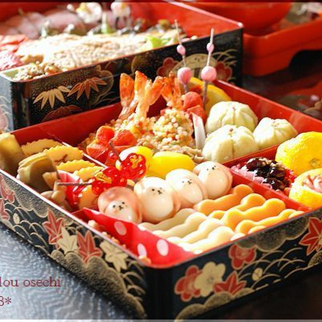 ２０１３年のおせち＆オレンジチョコパン