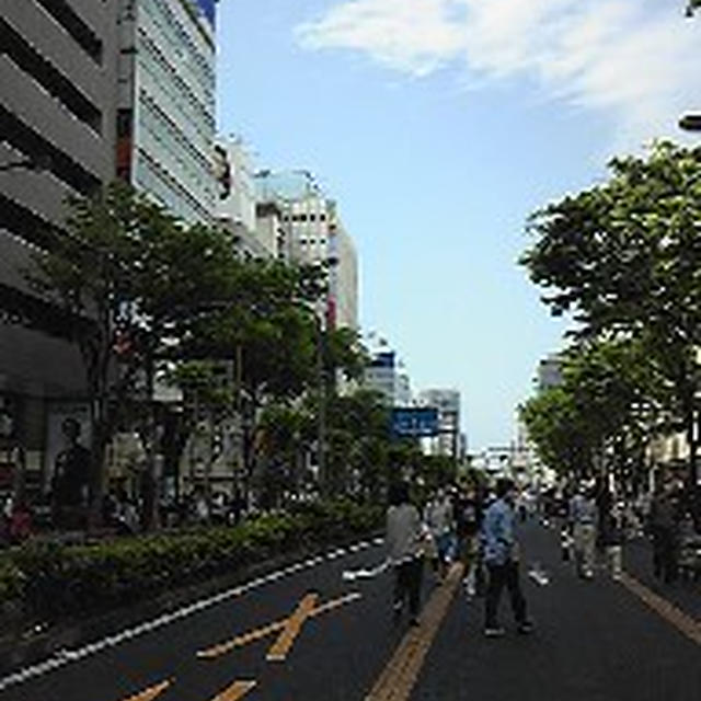 お休み最終日は栄ホコ天