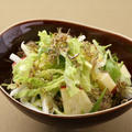 【2月の旬野菜レシピ】パリシャキな食感が最高！ハクサイのかりかりじゃこサラダ