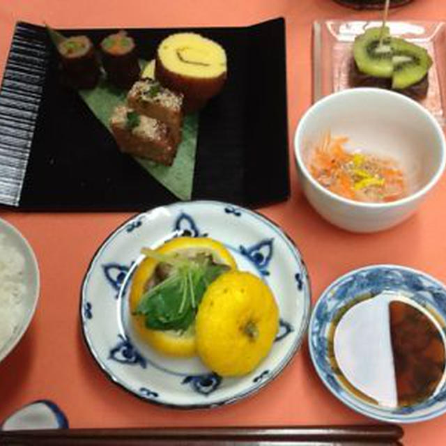 12月第2週の教室です、おせち①