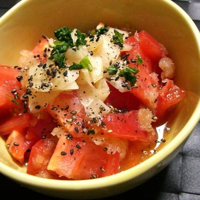 トマトのおろし和え