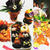 ハロウィンぱっかんおにぎりとお花#ハロウィンをお花でもっと楽しく #weekendf...