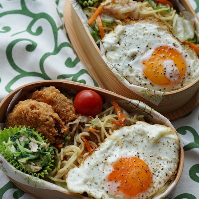 久々の麺弁当です♪