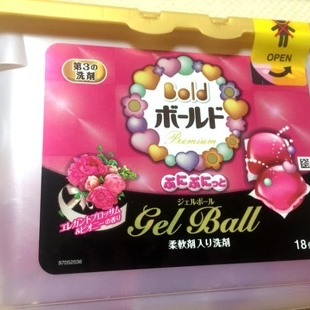 ボールド　ぷにぷにっと ジェルボール エレガントブロッサム＆ピオニーの香り