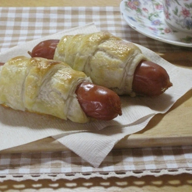 ミスドのお味なフランクパイとおまけの焼きそば☆
