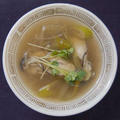 カキの中華風スープ