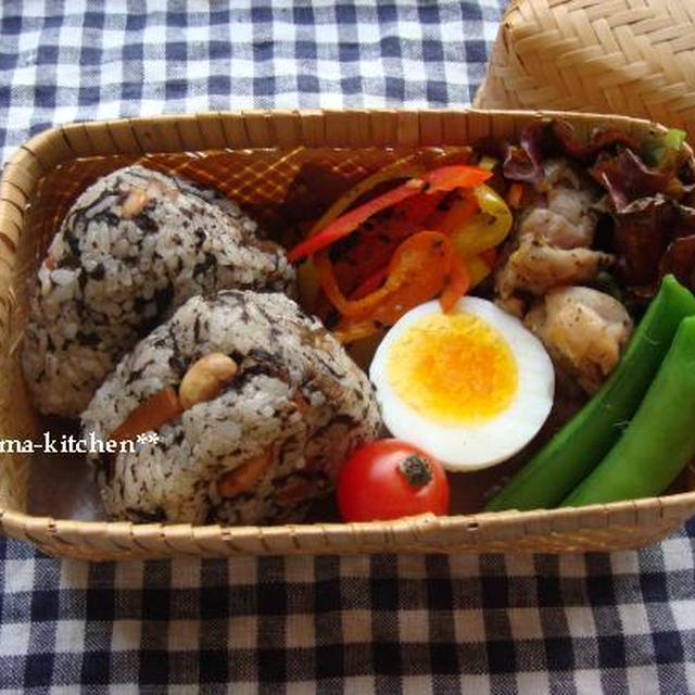 ひじきおにぎり弁当