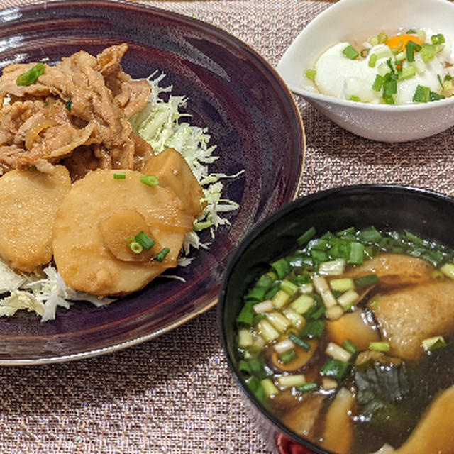 豚肉と里芋の味噌煮