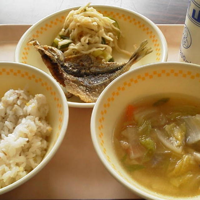 給食試食会。