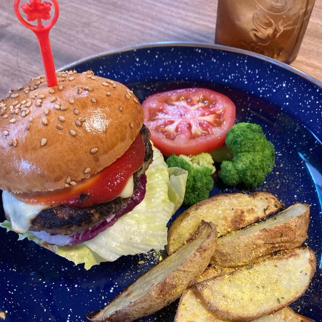 おうちバーガー♪