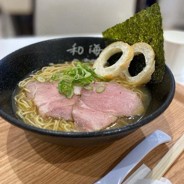 高速サービスエリアで食べログ西日本一位を♪ラーメン専門店和海