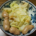 キャベツとじゃがいもの塩炒め