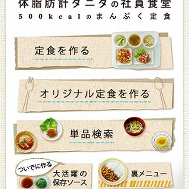 「体脂肪計タニタの社員食堂 アプリ版」はアプリならではの良さあり