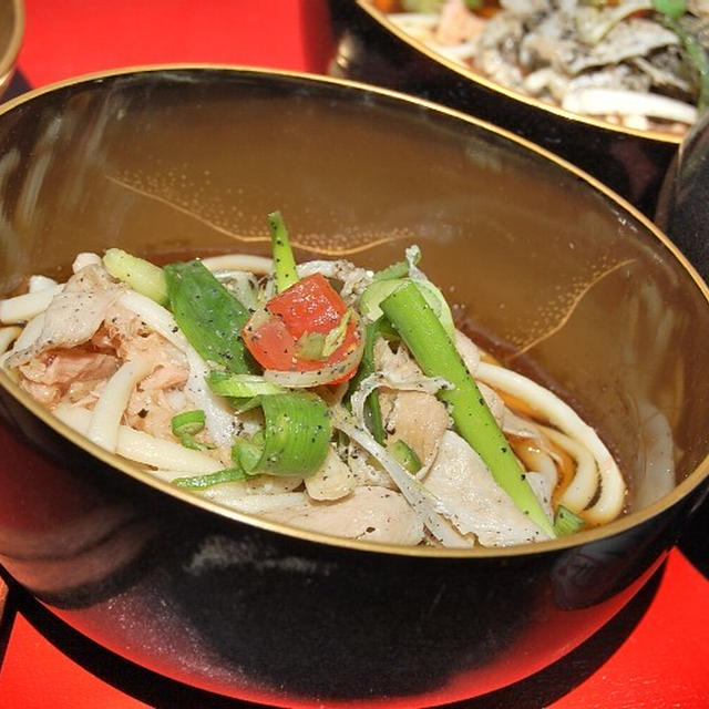 応用レシピでミニ冷しゃぶ冷やしうどん☆