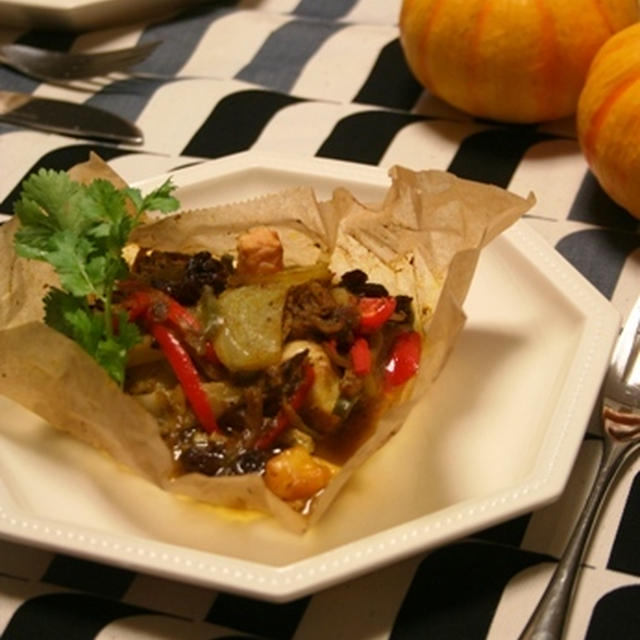 カレー風味なカルトッチョ。