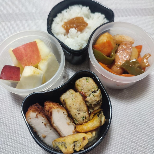 9/21〜09/24弁当記録