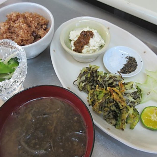 酵素玄米レッスンも沖縄食材満載で！！
