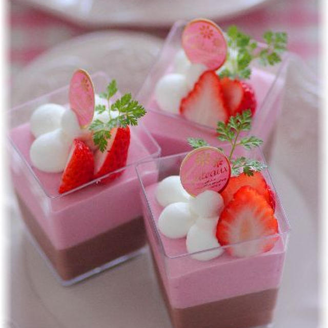 ベリーベリーなチョコムース♪