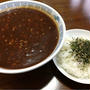 夜に珍しく「炸醤麺」