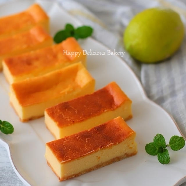 LIMIAさんの連載は『ミキサーで混ぜるだけ！簡単スティックチーズケーキ』
