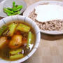 鶏南蛮とろろ蕎麦