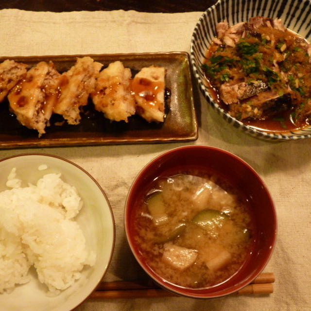 餃子の種リメイク♪おろし薬味ダレ＊レシピ