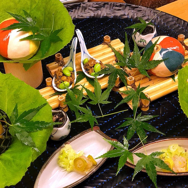 日本料理「恵比寿くろいわ」7月を元気に。テーマ 夏越大祓（なごしのおおはらえ）で厄祓い〜