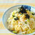 キャベツたっぷりの明太子うどん