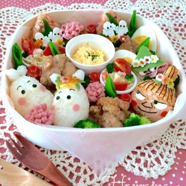 春よ来い来い♡ムーミンのお弁当