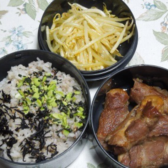 ◇高野豆腐の豚肉巻弁当