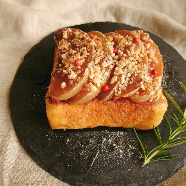 ＊りんごフレンチトースト＊