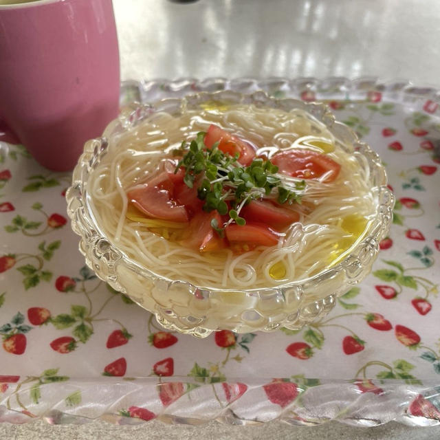 トマトそうめんのレシピ備忘録｜夏バテしていてもさっぱり食べられるレシピを3つ紹介