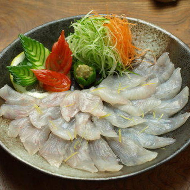 マトウダイ（的鯛）のおろし方と刺身