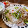 若穫りグリーンホルン入り焼きビーフン、昨日の晩ごはん#本日のおうちごはん