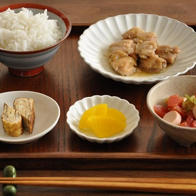 お正月のお昼ごはん献立。