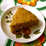 干しあんずのケーキ。