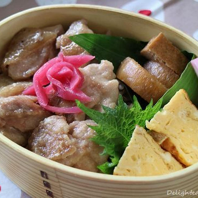 鶏の塩麹オリーブオイル焼き弁当