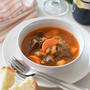 【ハンガリー料理】グヤーシュ♡パプリカたっぷり！ハンガリーの味噌汁的存在のスープです♪