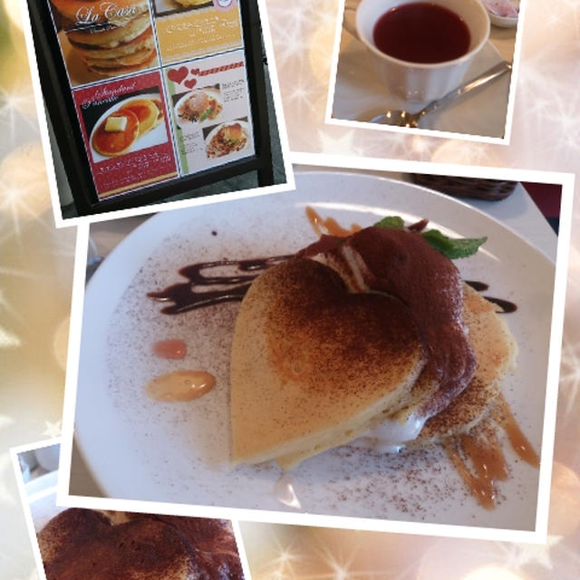 アフォガード風ティラミスパンケーキ☆