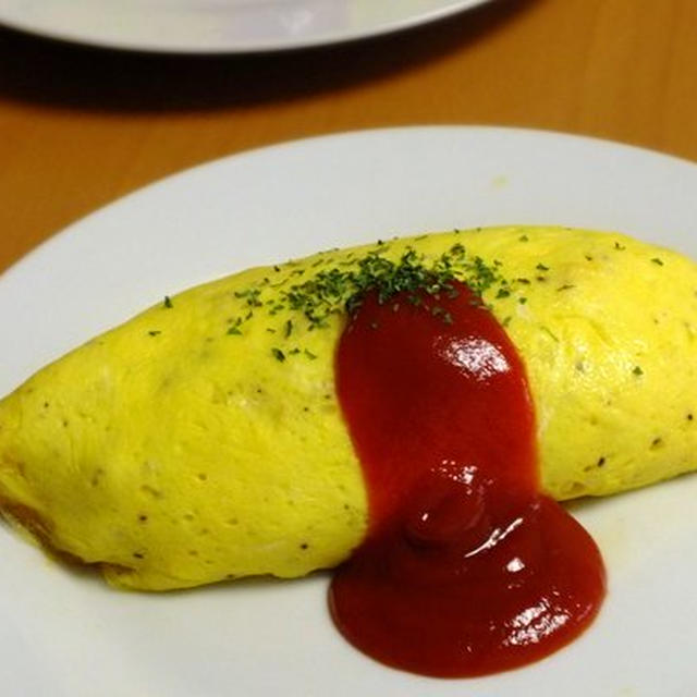 昔ながらのオムライス　の話