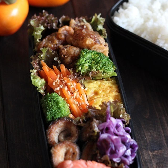 中３男子への彩りよし！なお弁当