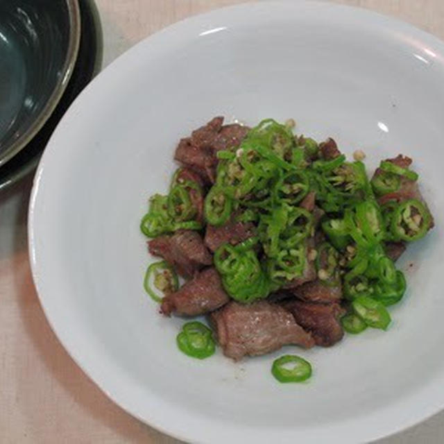 砂肝の中華風炒め