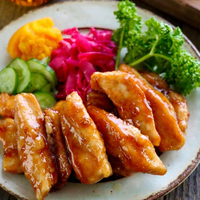 照り照りしたものとサクサクしたものを焼きました