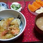 天丼と何でも入ってる宝箱