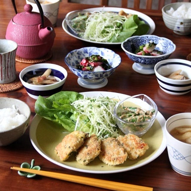 豚ヒレ肉でミラノ風カツレツ。