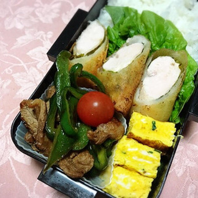 ささみ春巻き弁当