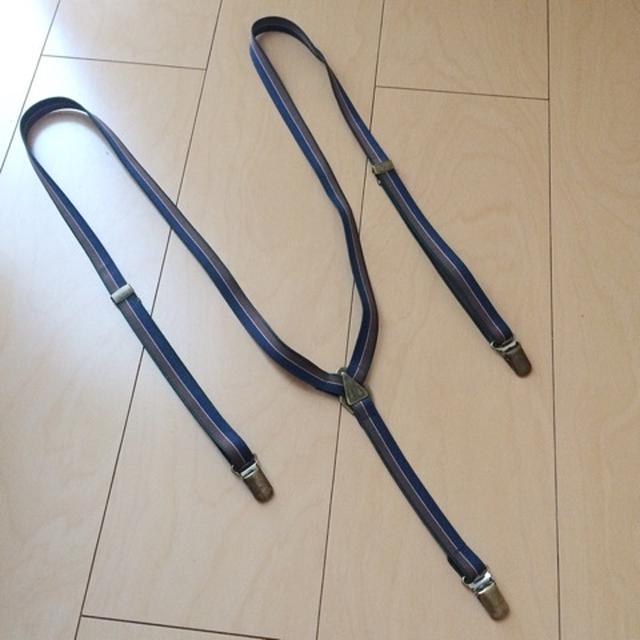 手作りサスペンダー